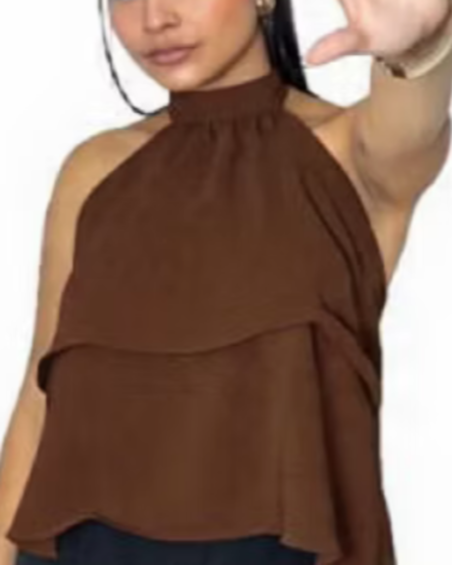 BLUSA  BABADO