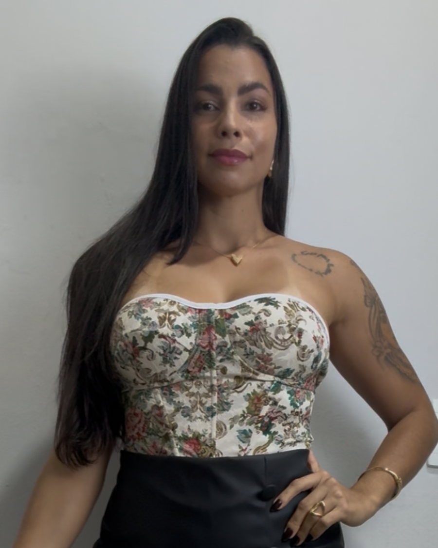 CORSELET FLORAL
