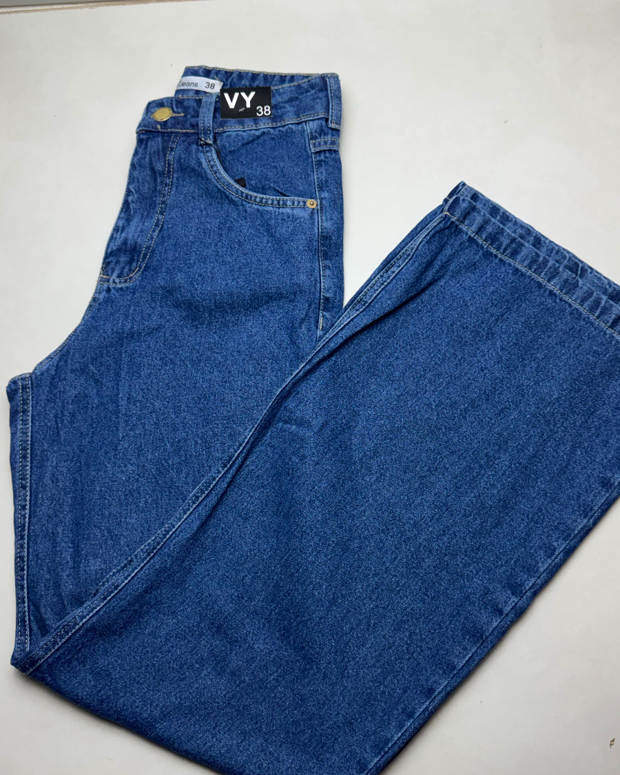 CALÇA JEANS WIDE LEG