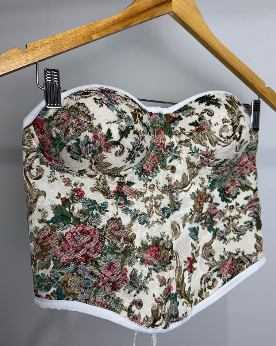 CORSELET FLORAL
