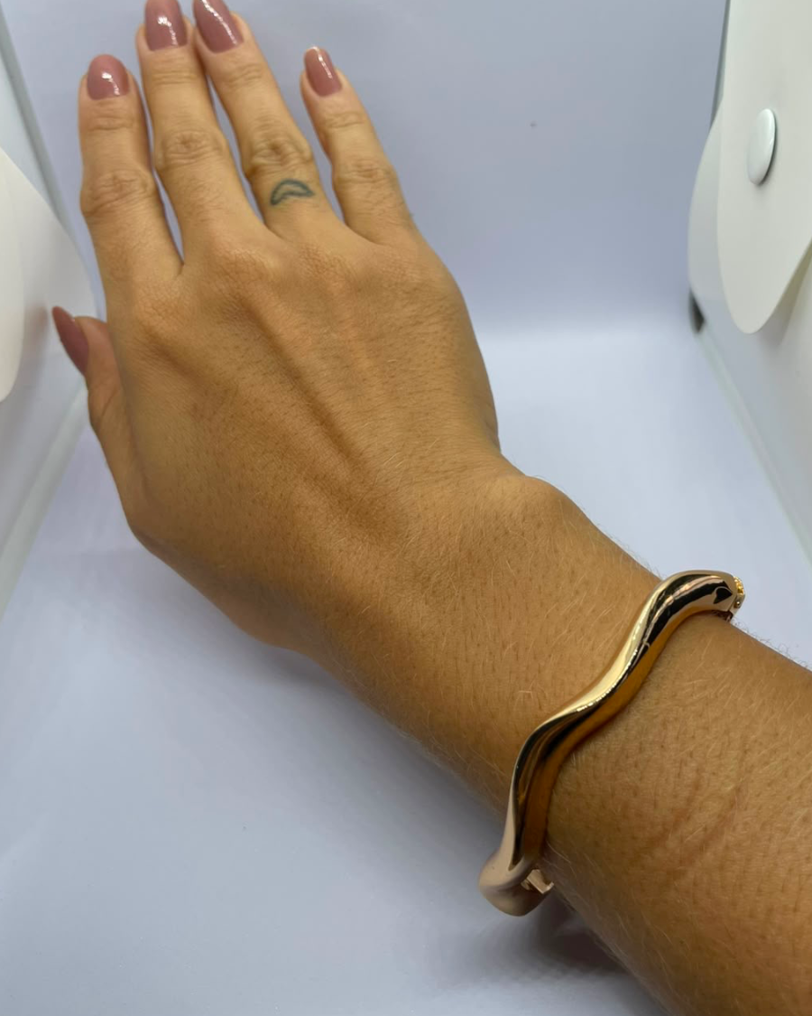 Bracelete ondulado