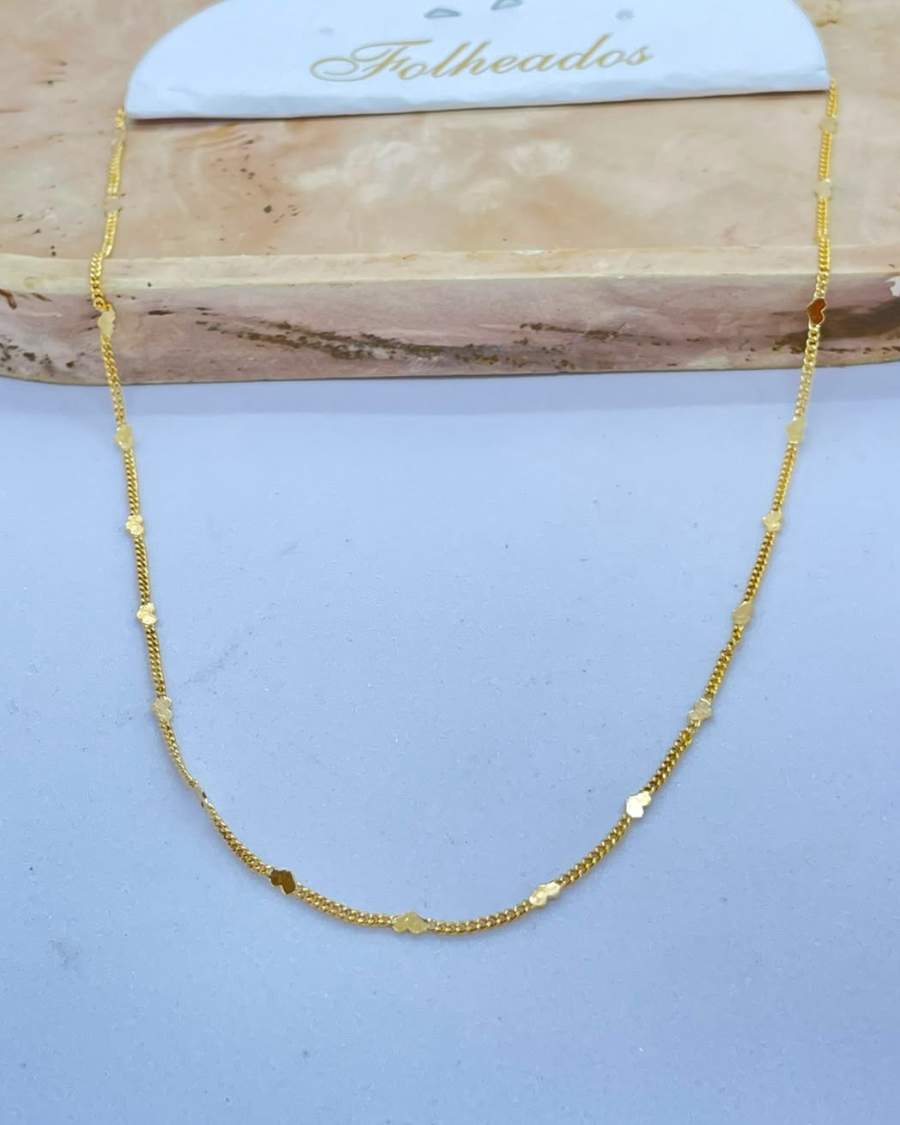Choker mini corações