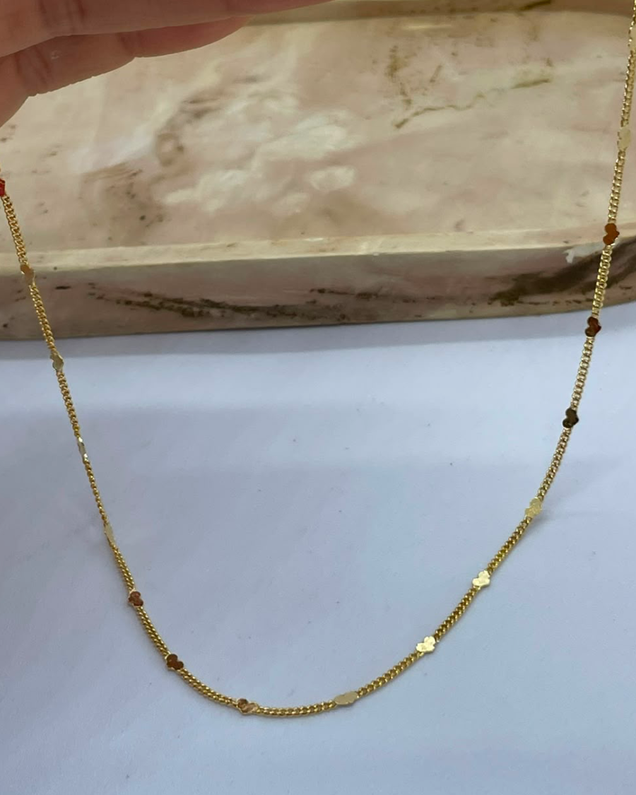 Choker mini corações